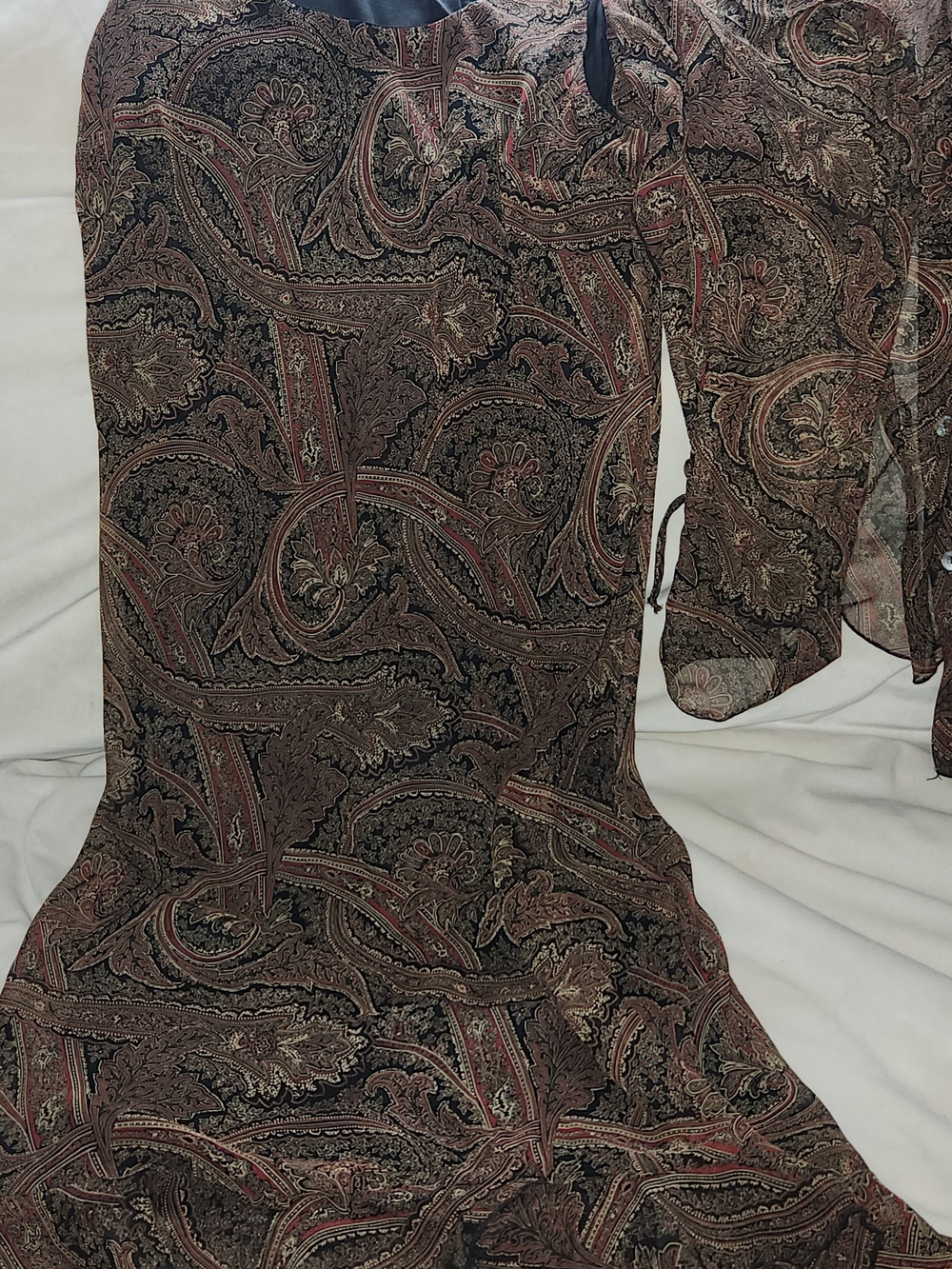 Believe Size 16 Long Dress And Blouse